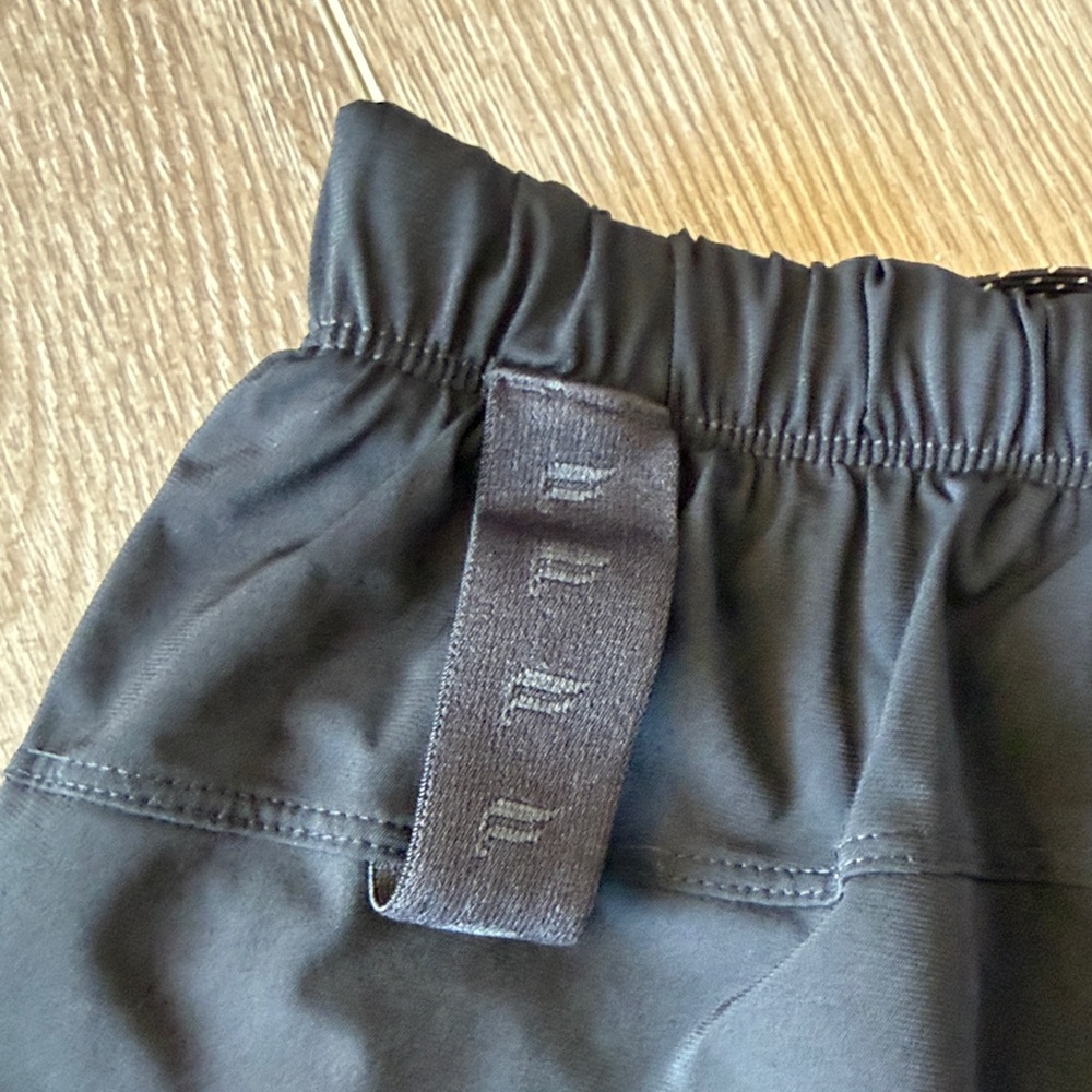 Fabletics Men's Athletic Lined Shorts Trio - Blue, Black, Beige - Picture 7 of 15